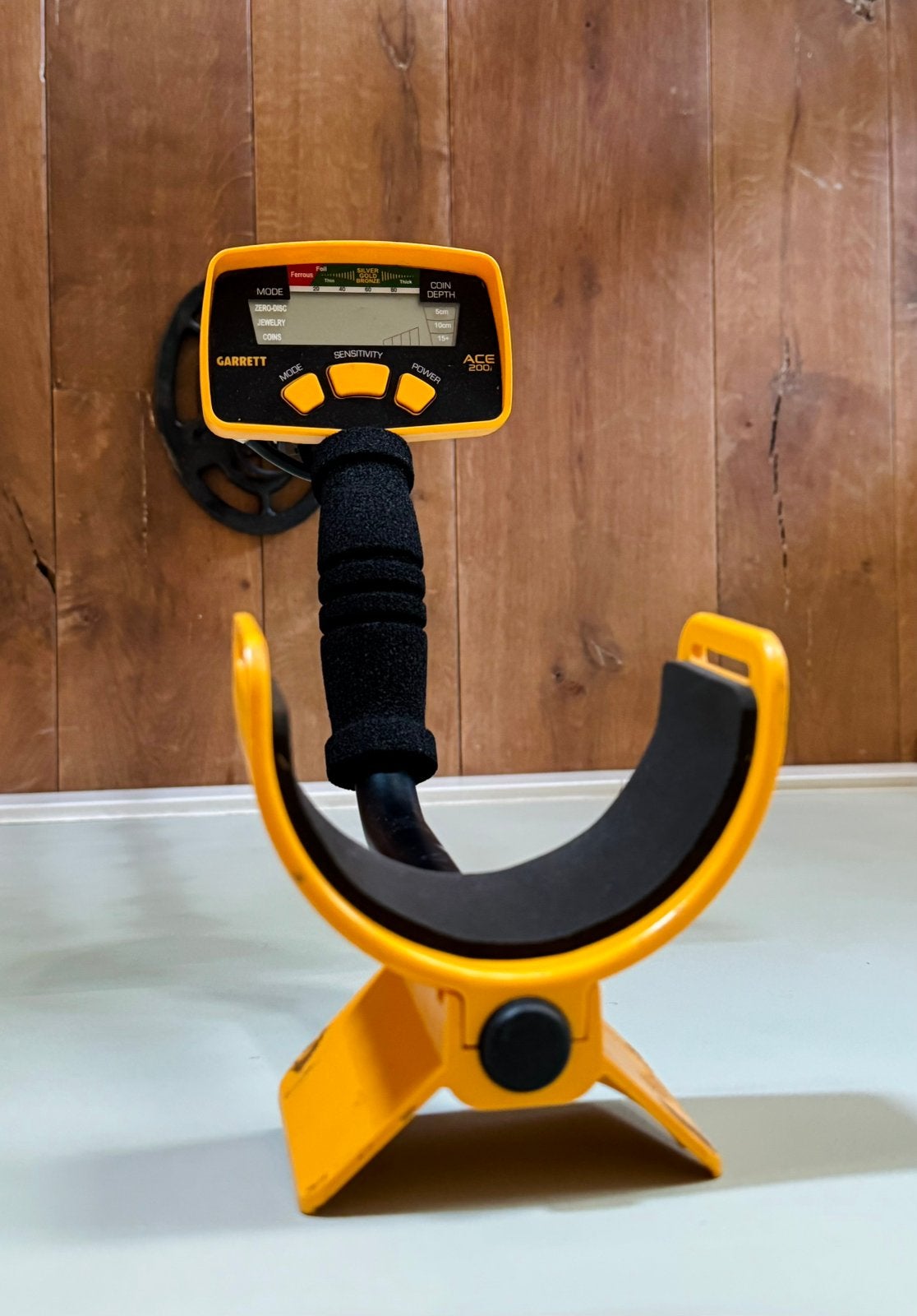 Garrett ACE 200i Metaaldetector! Top idee herfstvakantie, Ophalen of Verzenden, Garrett, Instelbare gevoeligheid