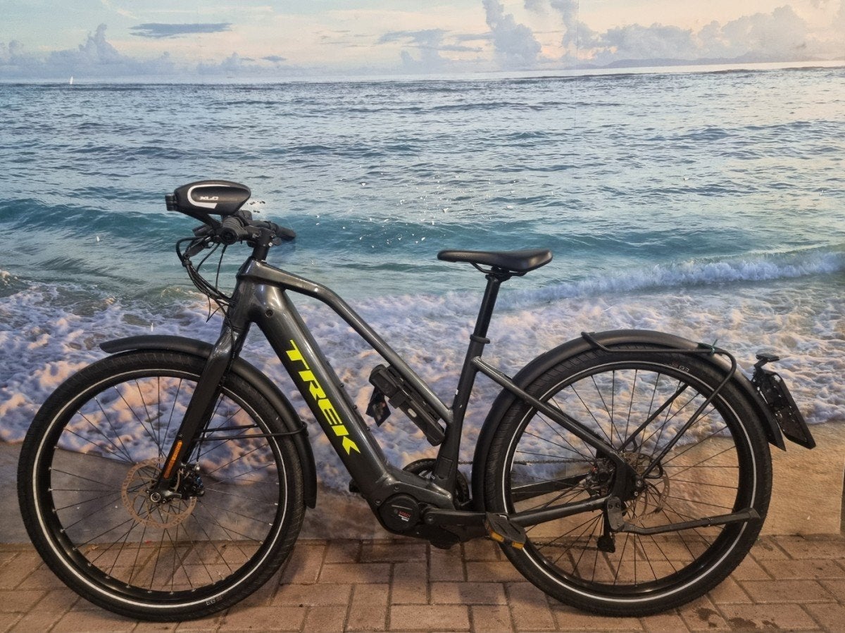 Foto 4 van Trek Allant+ 8S Stagger, 625Wh, Bosch middenmotor, spee