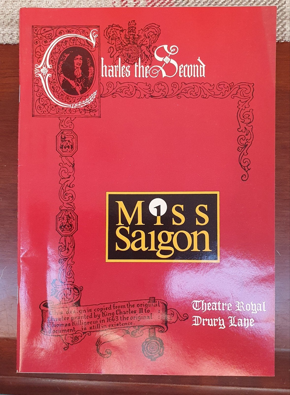 Origineel Londens programma van de musical Miss Saigon, Tickets en Kaartjes, Theater | Musical, Eén persoon