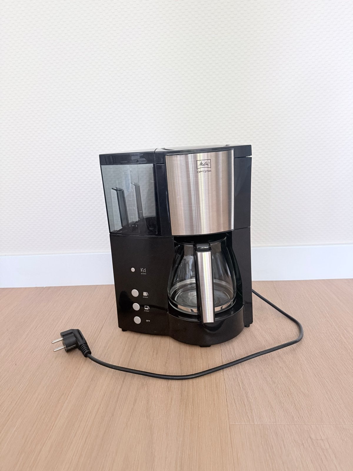 Melitta Easy Top koffiezetapparaat - Zwart, Afneembaar waterreservoir, Gebruikt, Koffiemachine, Gemalen koffie