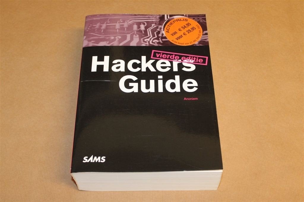 Hackers Guide 4e Editie — Dik Boek, Security, met CD-Rom, Boeken, Informatica en Computer, Ophalen of Verzenden, Zo goed als nieuw