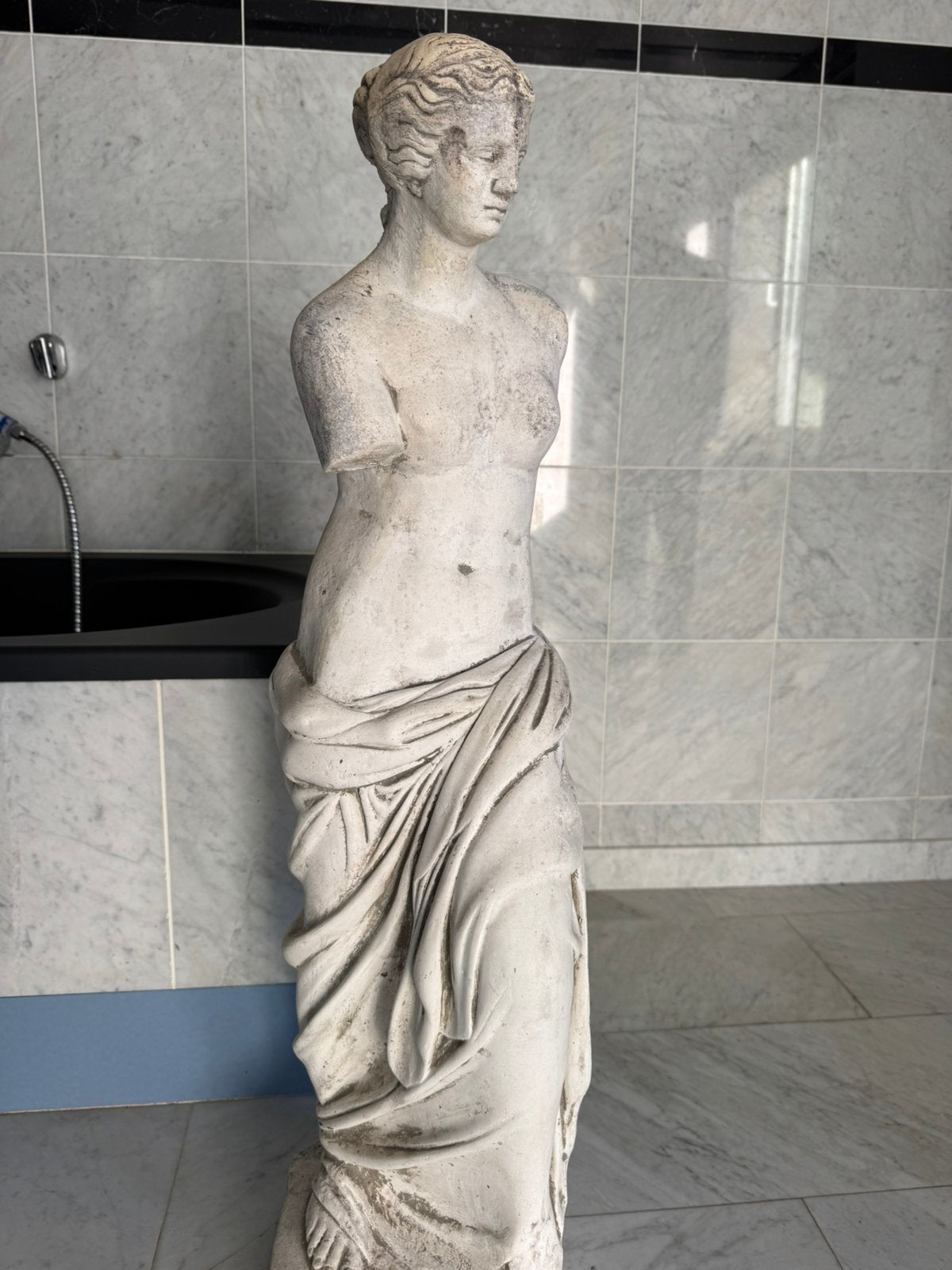 Venus van Milo beeld – klassiek tuinbeeld / decoratie 85 cm, Ophalen, Gebruikt