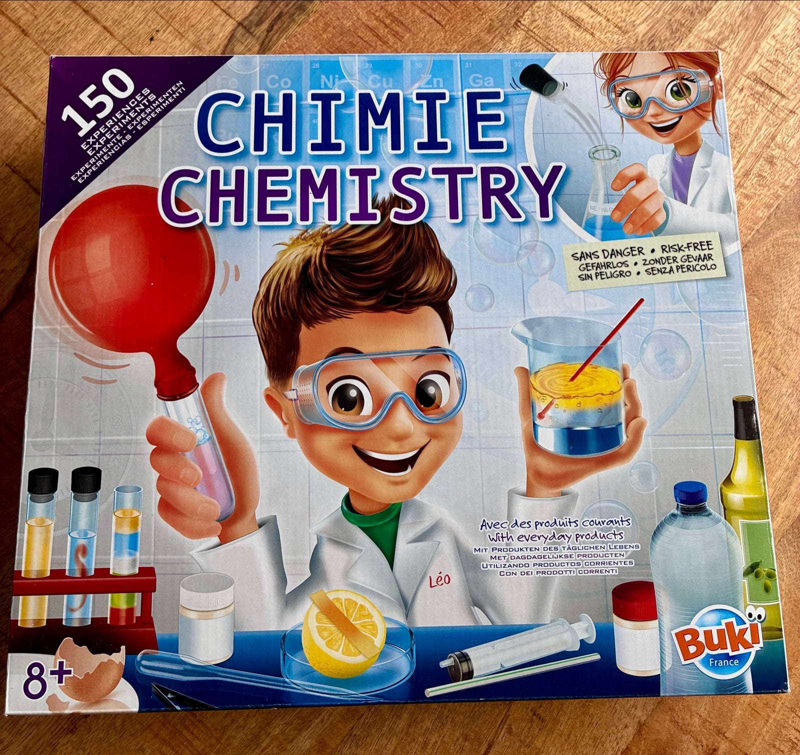 Chemie Experimenteerset - 150 Experimenten, Ophalen of Verzenden, Zo goed als nieuw, Ontdekken