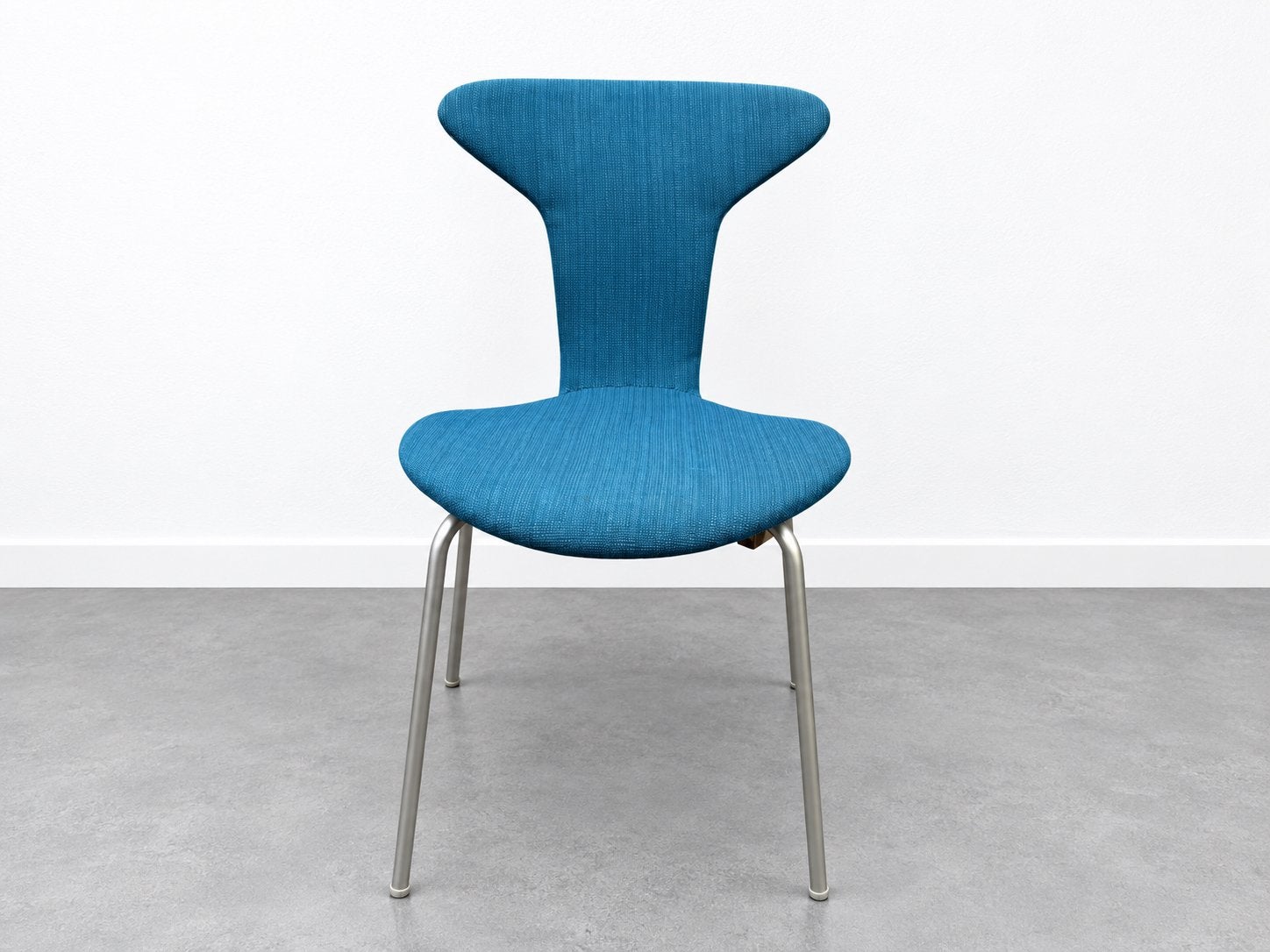 Fritz Hansen vlinder stoel  Serie 7  (model 3107),, Ophalen of Verzenden, Zo goed als nieuw, Blauw, Eén