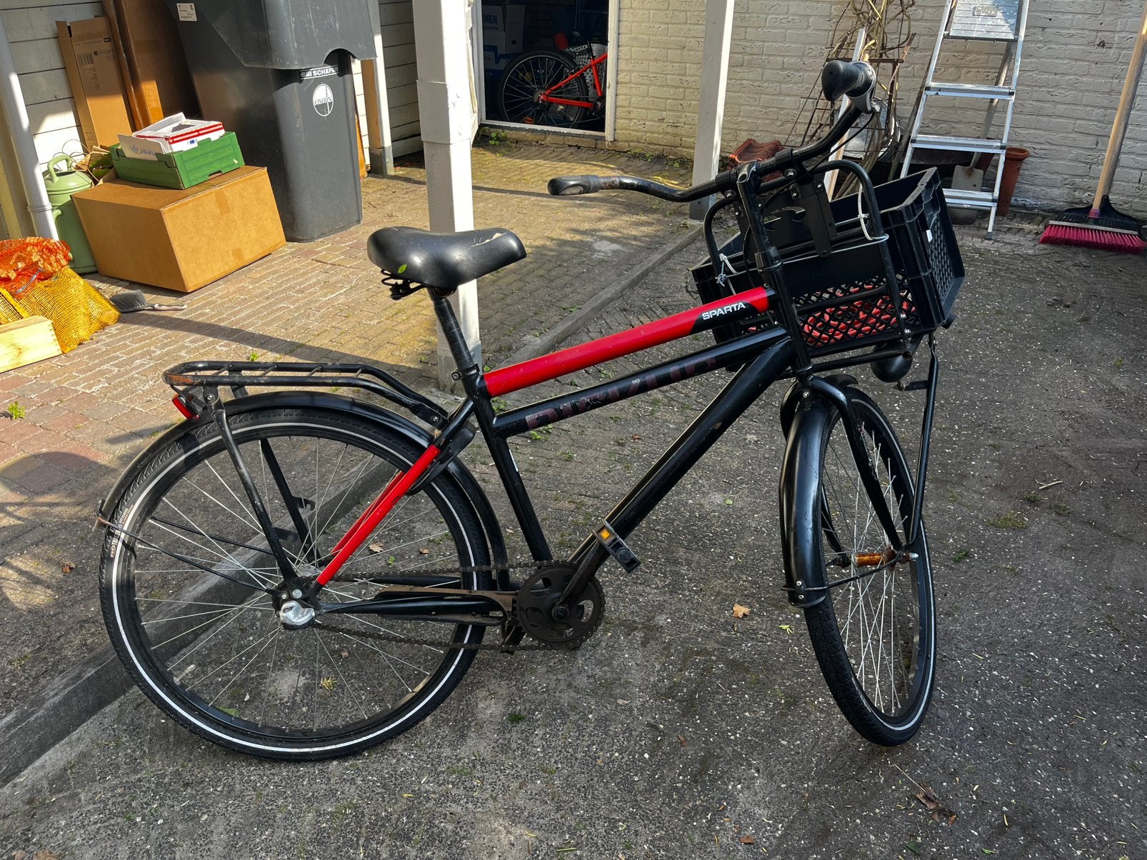 24 inch sparta fiets, Ophalen, Terugtraprem, Sparta, Gebruikt