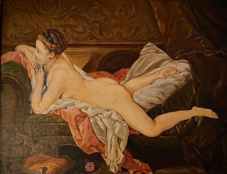 Schilderij, Antiek en Kunst, Kunst | Schilderijen | Klassiek, Ophalen, Doek, Olieverf, Klassiek
