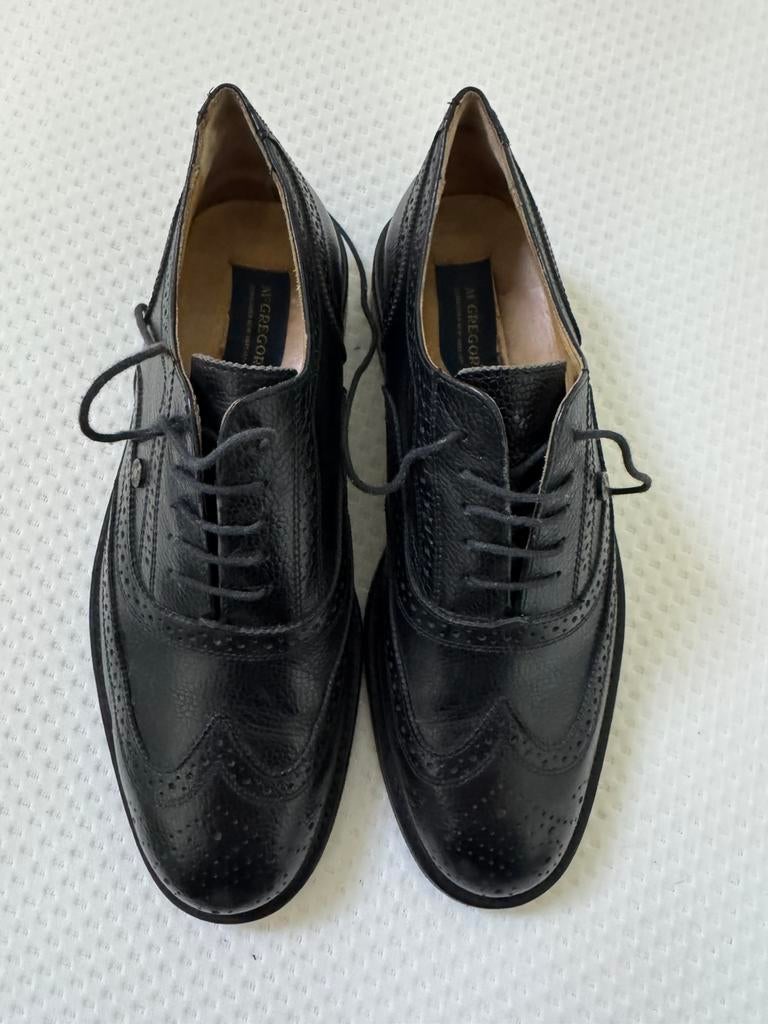 McGregor brogues ~ maat 43, Kleding | Heren, Schoenen, Ophalen of Verzenden, Zo goed als nieuw, Zwart