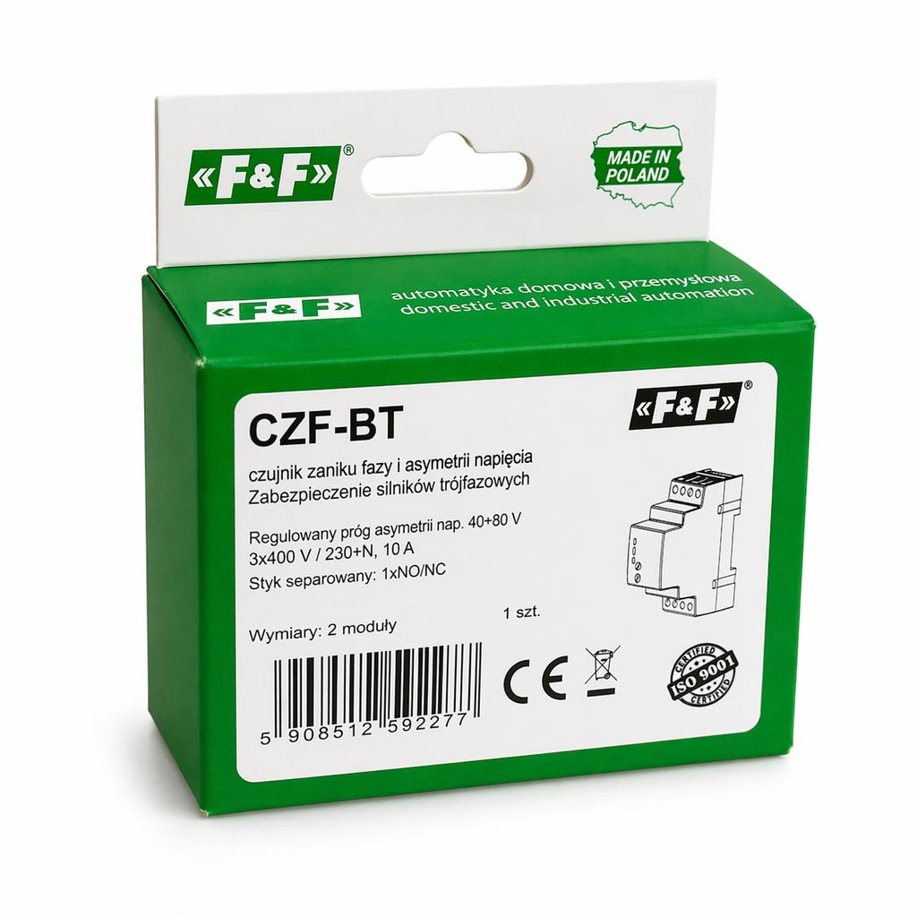 F&F CZF-BT Fasebewakingsrelais - Nieuw, ., Nieuw, Ophalen of Verzenden, .