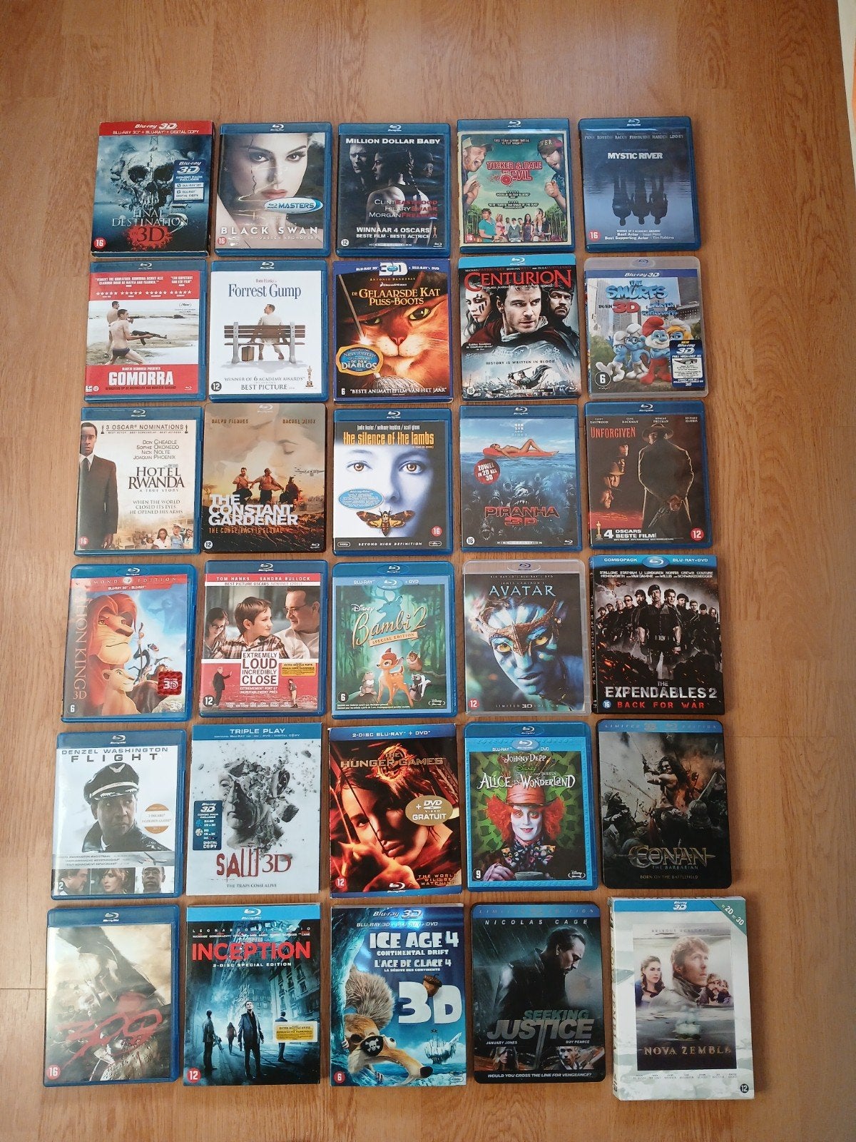 Grote collectie Blu-ray films/Box/3D - Diverse genres, Gebruikt, Inclusief doosje, Nederlands, Ophalen of Verzenden