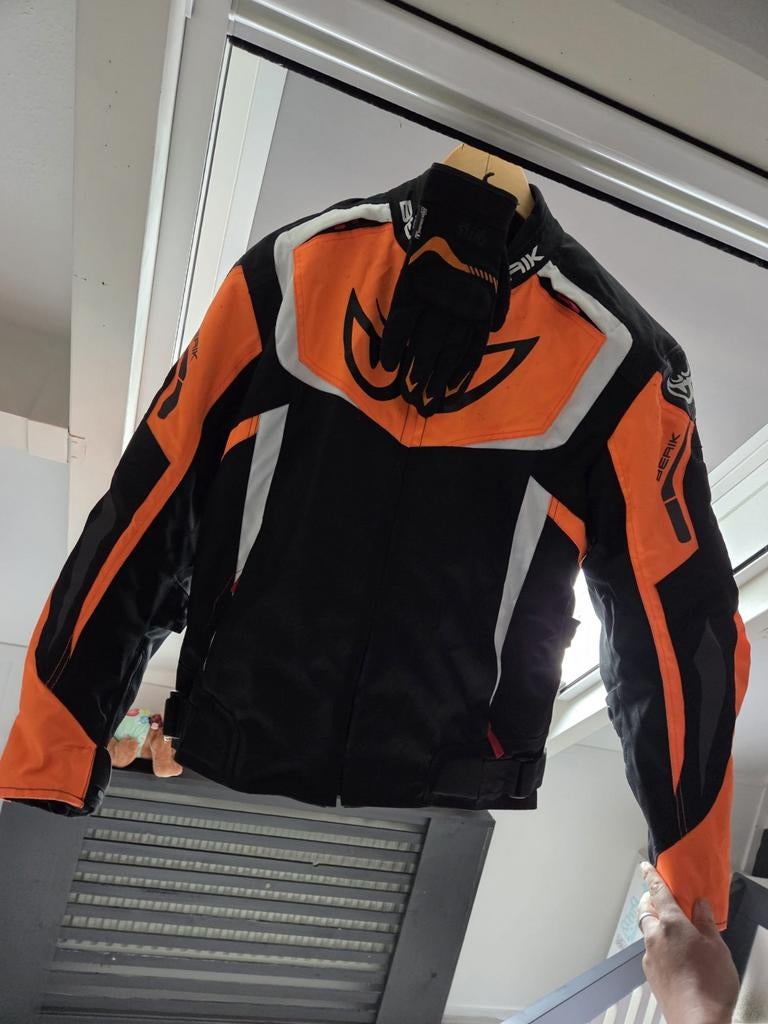 Berik Textiel Motorjas - Maat 50 - Unisex met Protectie, Motoren, Kleding | Motorkleding, Jas | textiel, Dames, Ophalen of Verzenden