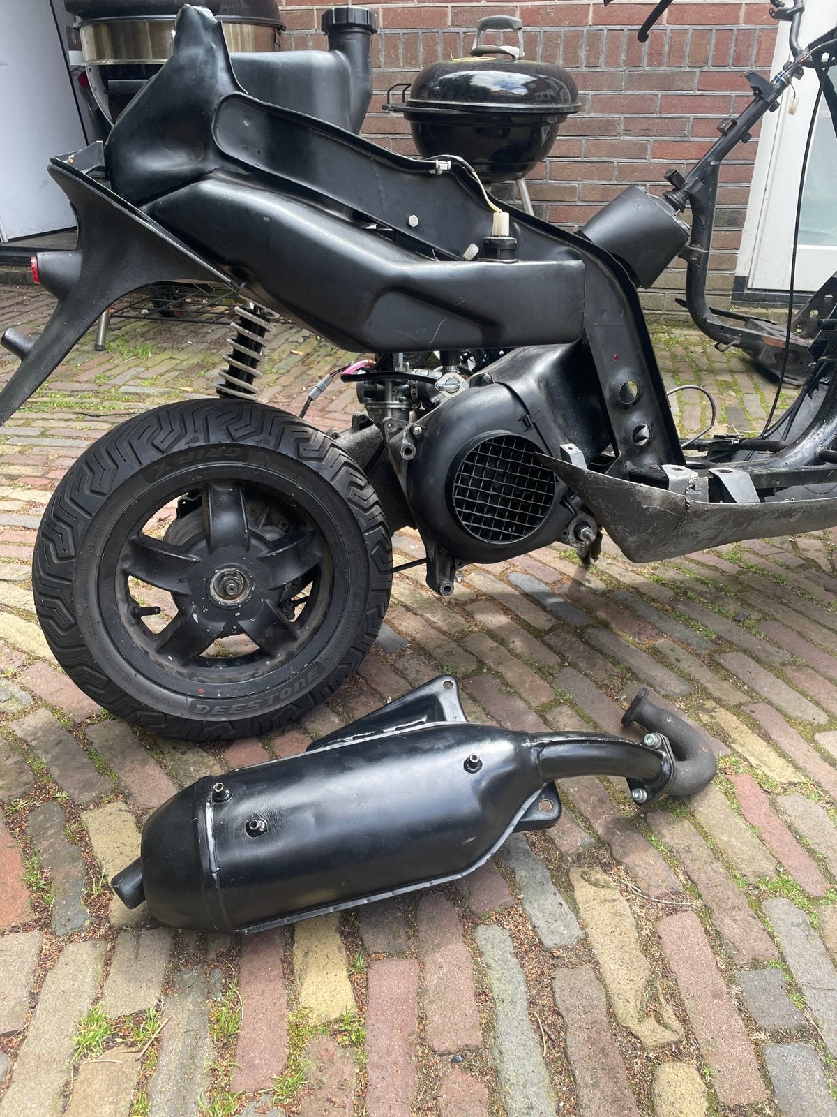 Skipper 125 blok MET PAPIEREN, Ophalen, Zo goed als nieuw, Blok