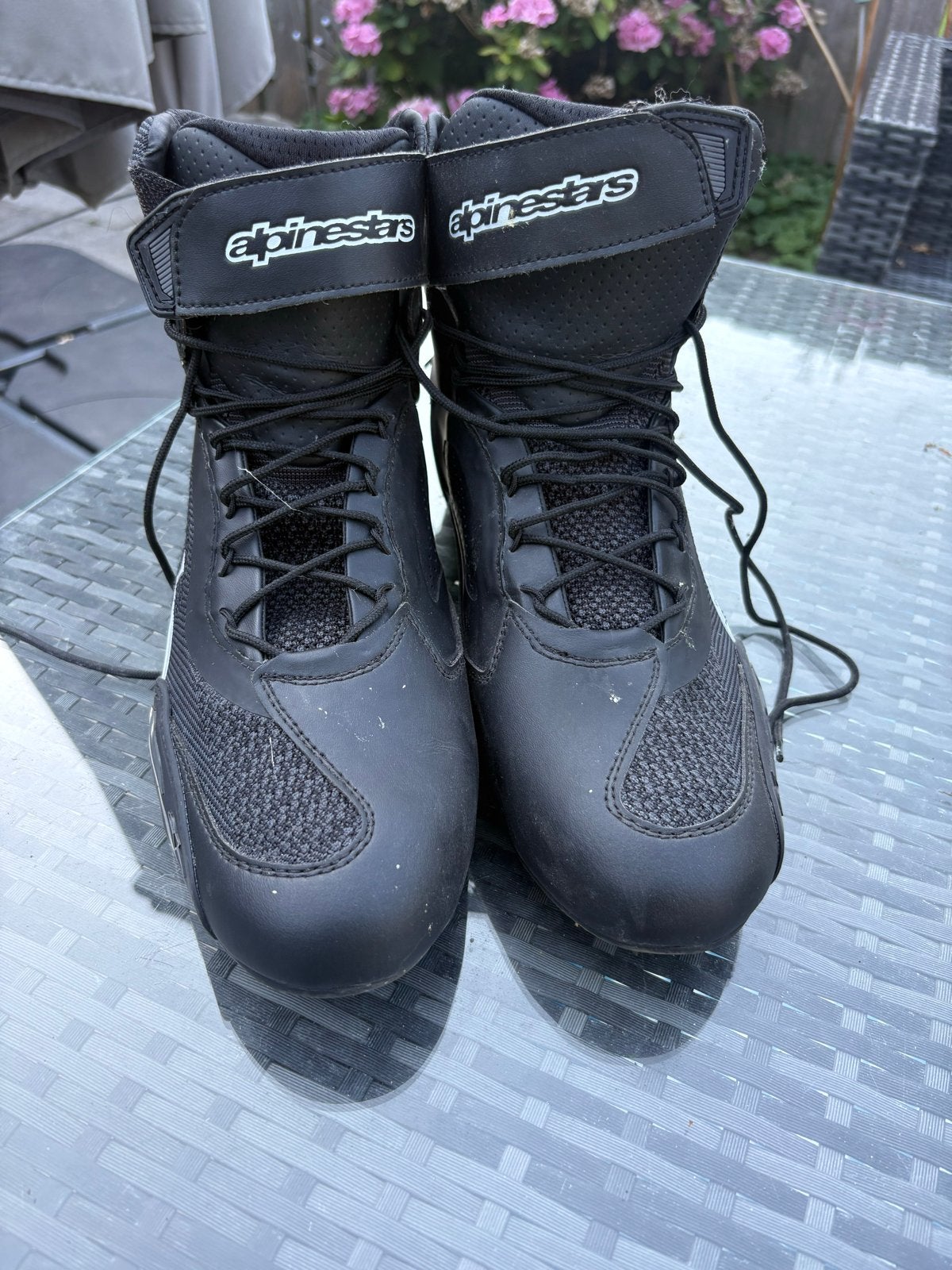 Alpinestars Faster-3 Rideknit motorschoenen, maat 46, Ophalen of Verzenden, Tweedehands, Heren, Laarzen