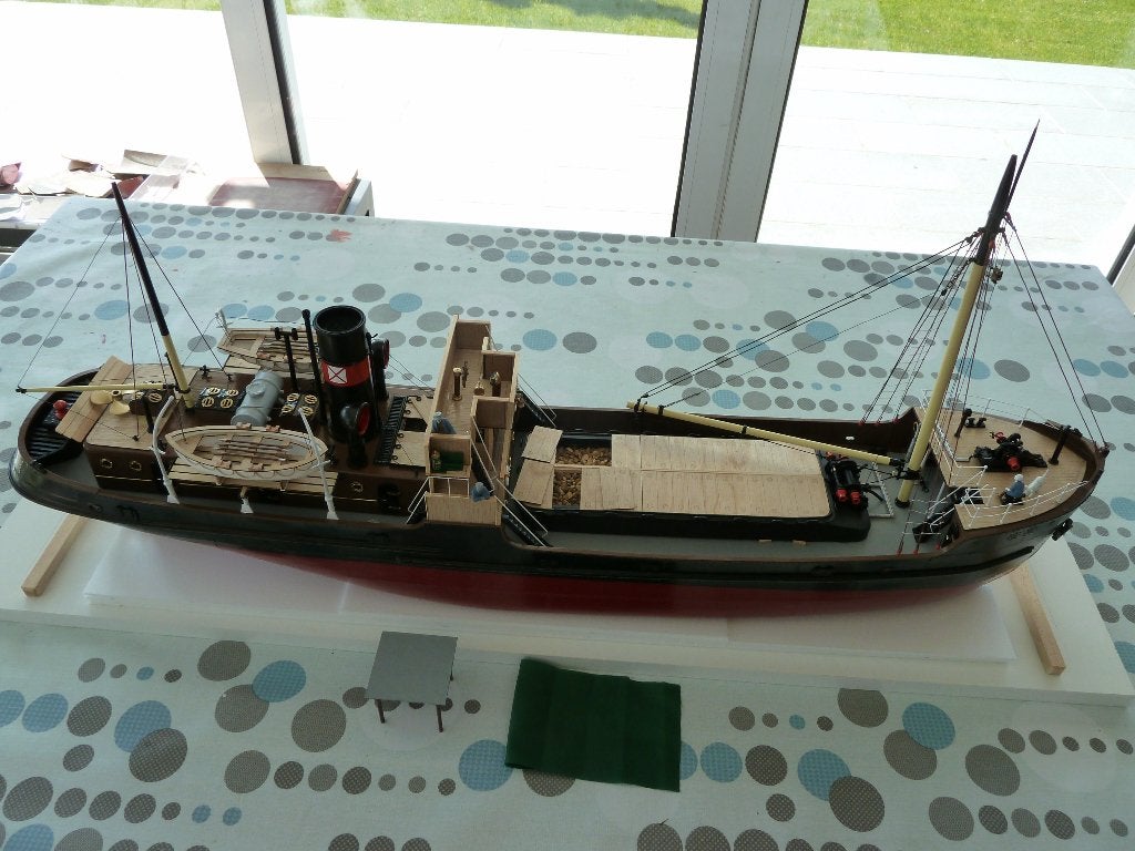 Coaster Ben Seyr-1/48, Hobby en Vrije tijd, Modelbouw | Boten en Schepen, Ophalen, Nieuw, 1:32 tot 1:50, Overige merken