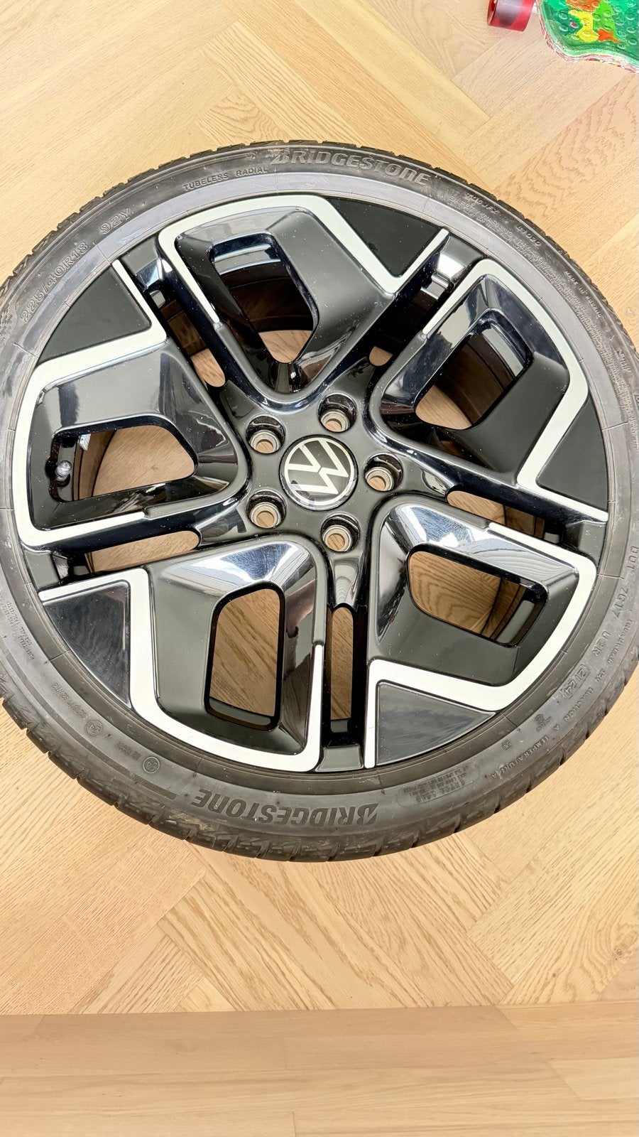 VW Golf R-Line York 18 inch velgen 5H0601025AS, Auto-onderdelen, Banden en Velgen, 19 inch, Gebruikt, Banden en Velgen, Ophalen of Verzenden