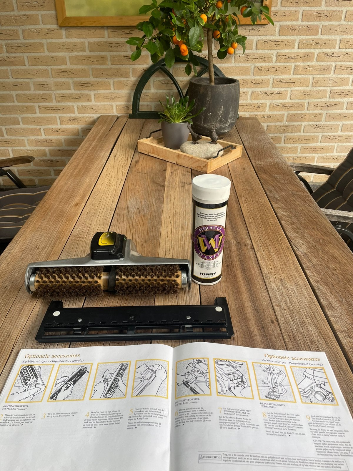 Miricla waxer voor Kirby stofzuiger., Ophalen, Zo goed als nieuw