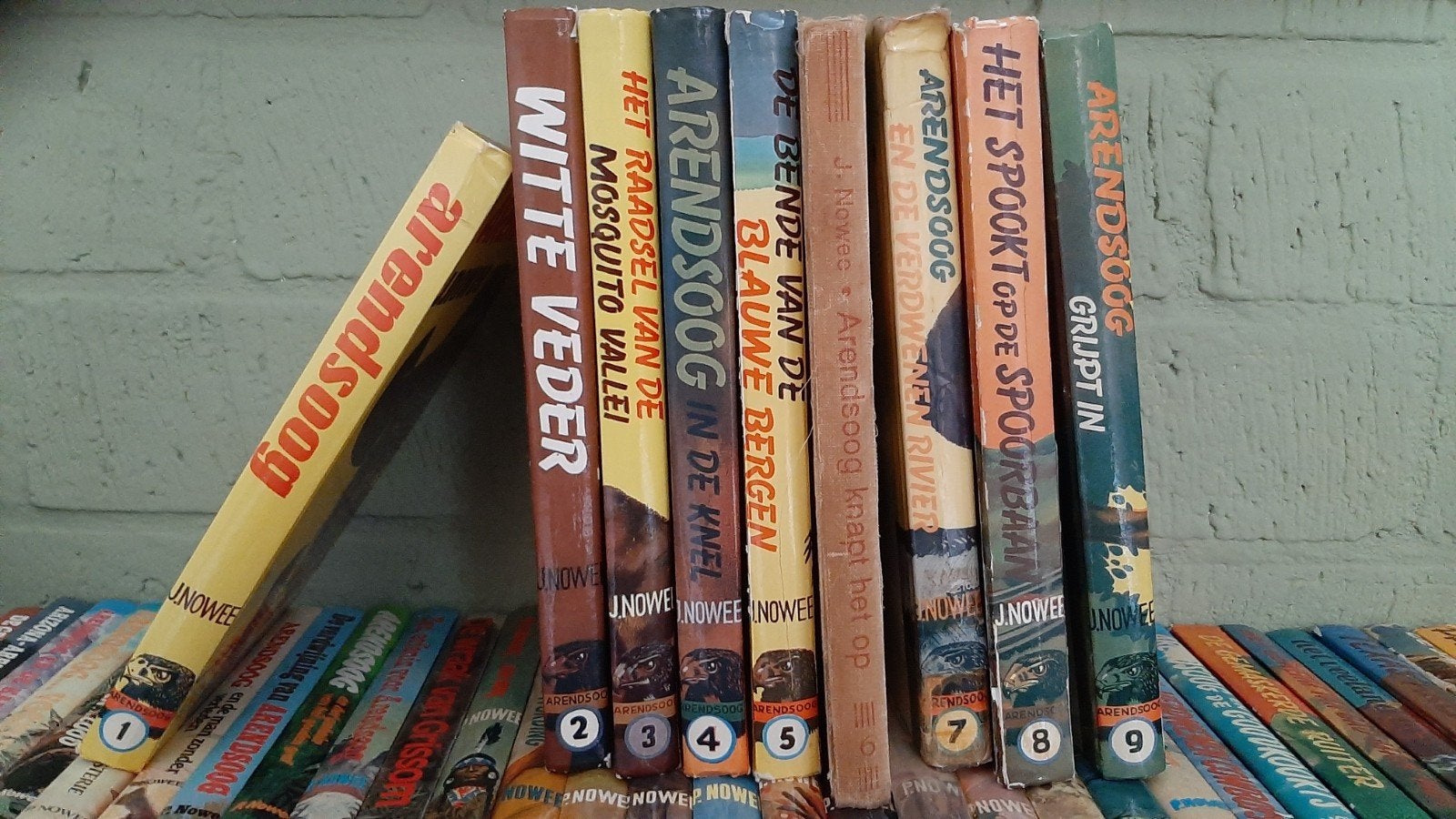 Arendsoog boekenreeks -  set van 40 delen, Boeken, Ophalen of Verzenden, Gelezen, J. Nowee, Fictie algemeen