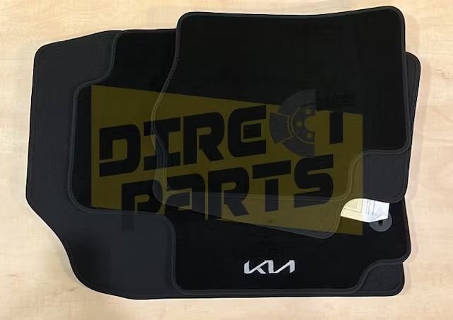 Kia Picanto (6/17- 7/24) Mattenset 'luxe velours' (4x) tekst, Kia, -, Verzenden, -