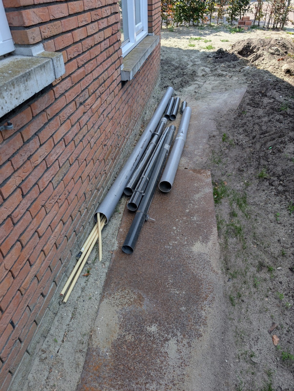 Diverse PVC buizen, Ophalen, Gebruikt, Pvc, 2 tot 4 meter