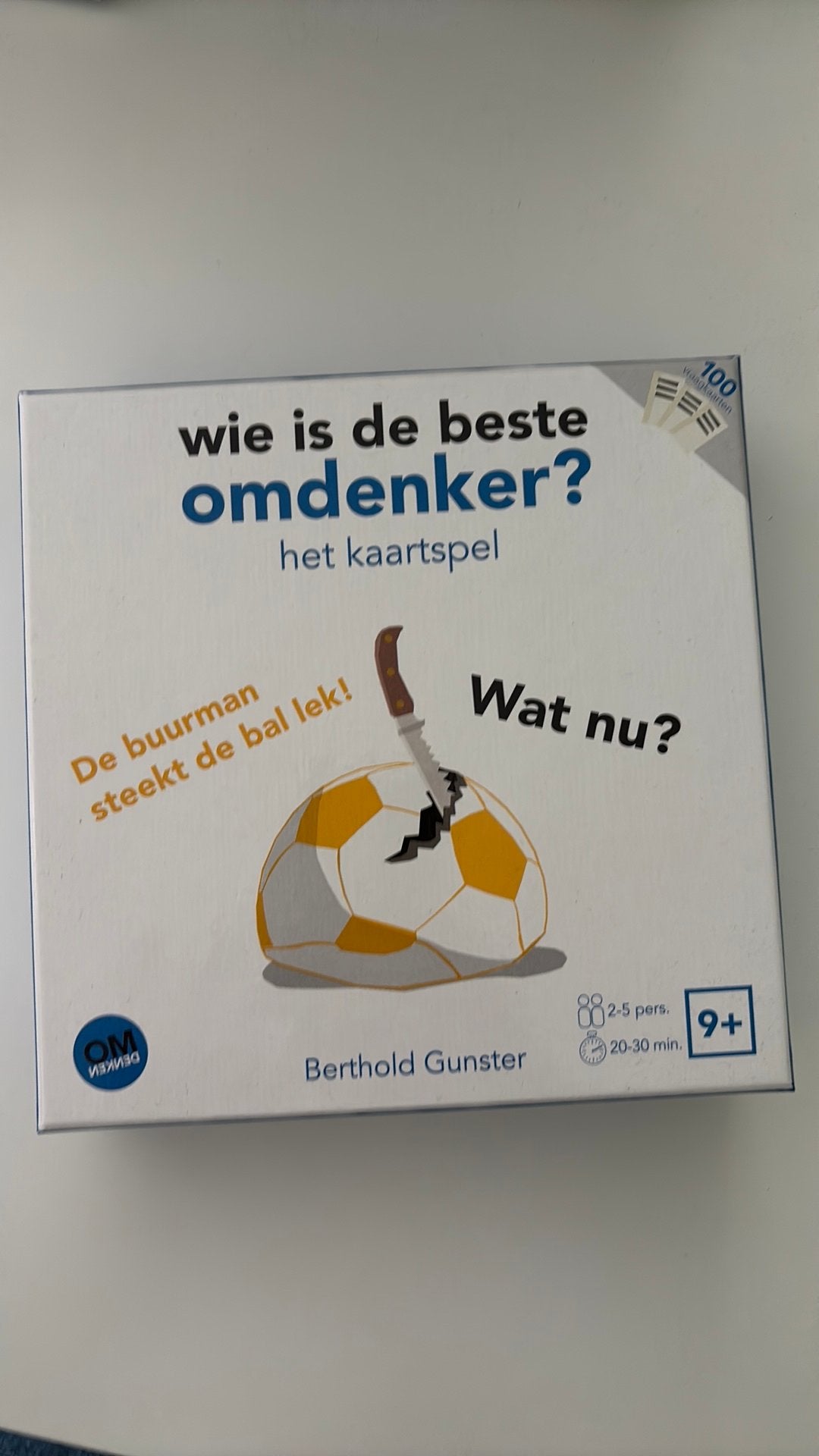 Berthold Gunster - Wie is de beste omdenker?, Non-fictie, Ophalen of Verzenden, Zo goed als nieuw, Berthold Gunster