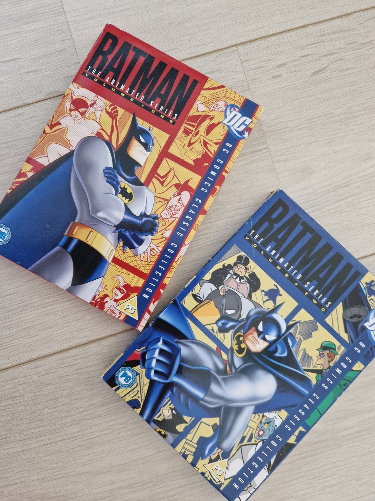 dvd boxsets batman the animated series seizoen 1 en 2 dvd's, Ophalen of Verzenden