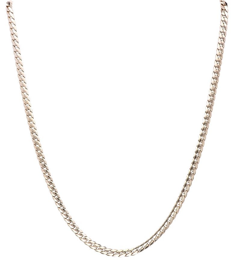 Prachtige Gouden Collier Gourmet Schakel 14K || 53 cm, Ophalen of Verzenden, Zo goed als nieuw, Info@kleenedelmetalen.nl, Goud