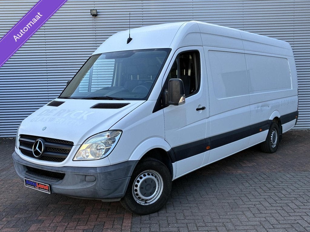 Mercedes Sprinter bestel 319 3.0 CDI automaat maxi maxi 2011, Auto's, Automaat, Stof, Gebruikt, Zwart