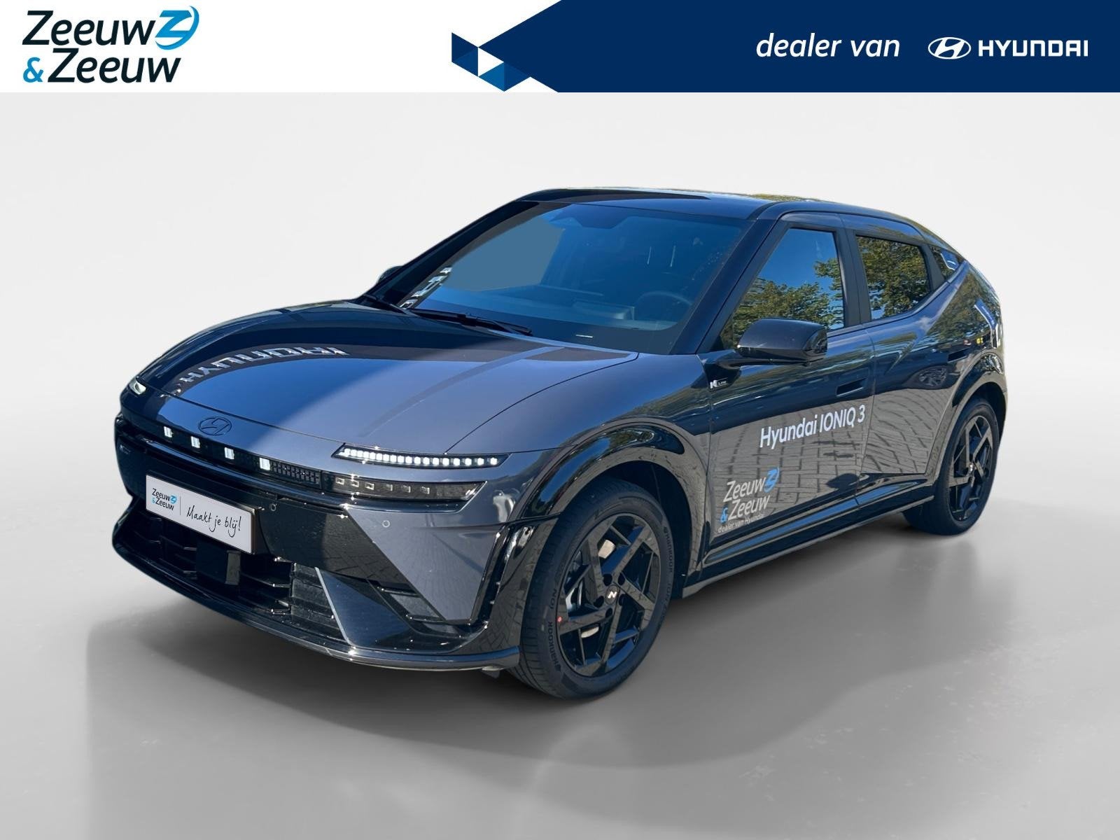 Hyundai IONIQ 3 N Line 61 kWh NU NIEUW TE BESTELLEN BIJ ZEEU, Auto's, 12 maanden, 136 pk, Gebruikt, 750 kg