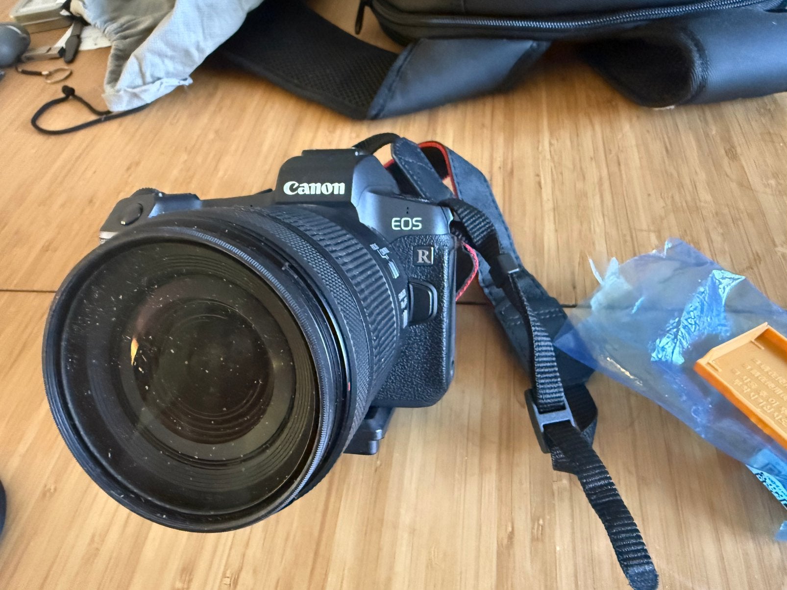 Te koop fotografieset CANON EOS R, Bluetooth, Canon, Screenprotector, Ophalen of Verzenden