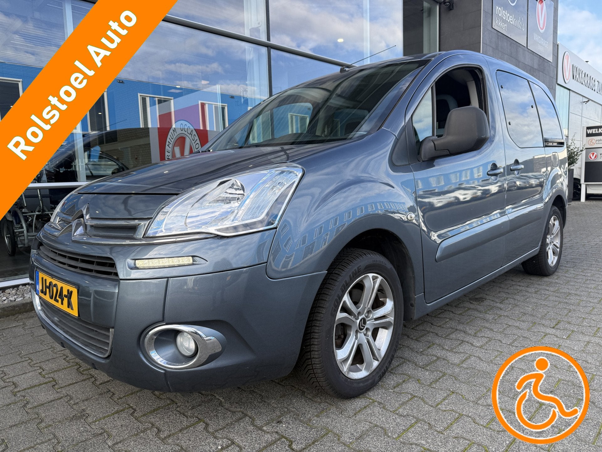 Citroën Berlingo 2+1 Rolstoelauto 1.6 VTi Tendance (Mooie c, Auto's, Voorwielaandrijving, Euro 5, Gebruikt, Zwart