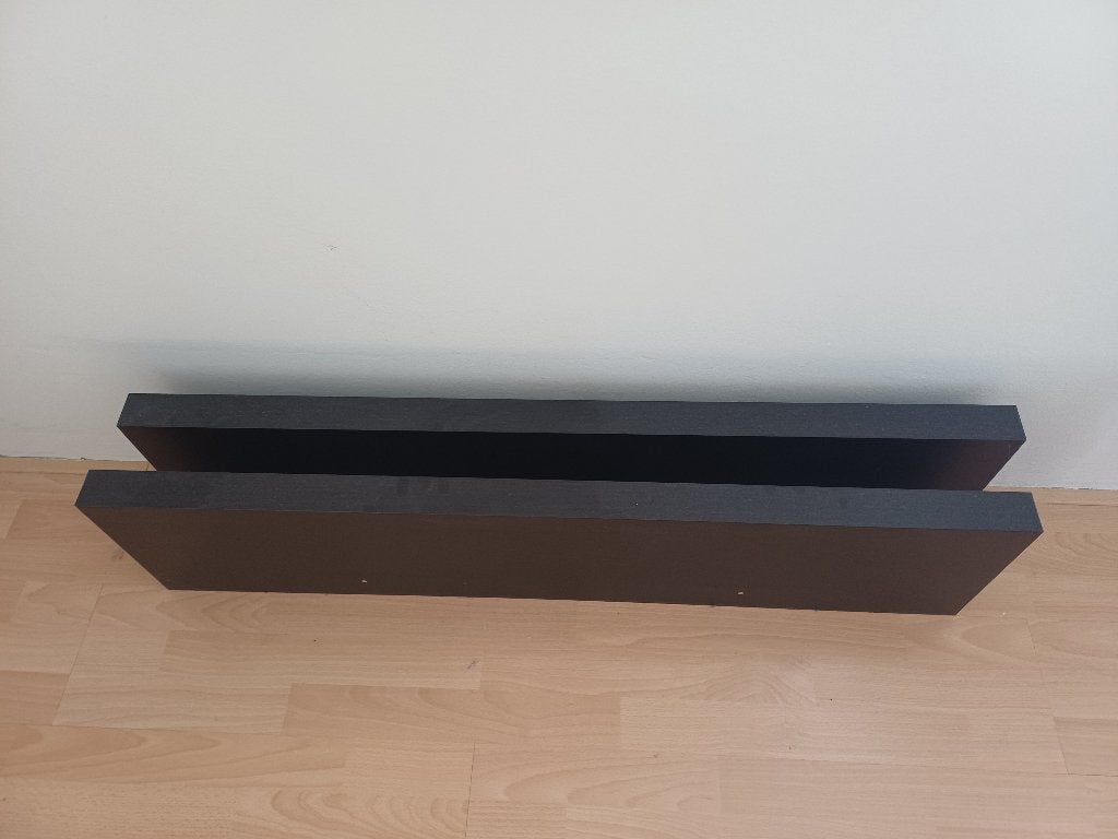 IKEA Lack wandplank 110 cm (2 stuks), Ophalen of Verzenden, Zo goed als nieuw