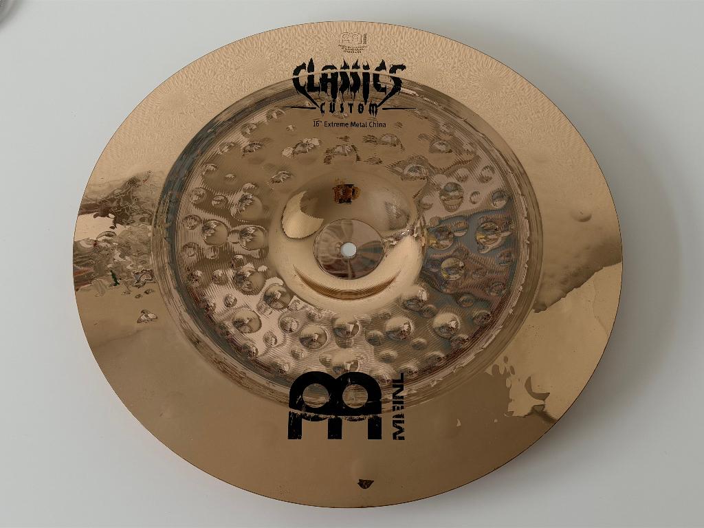 16" Meinl Classics Custom Extreme Metal China, Ophalen of Verzenden, Gebruikt, Drums of Percussie
