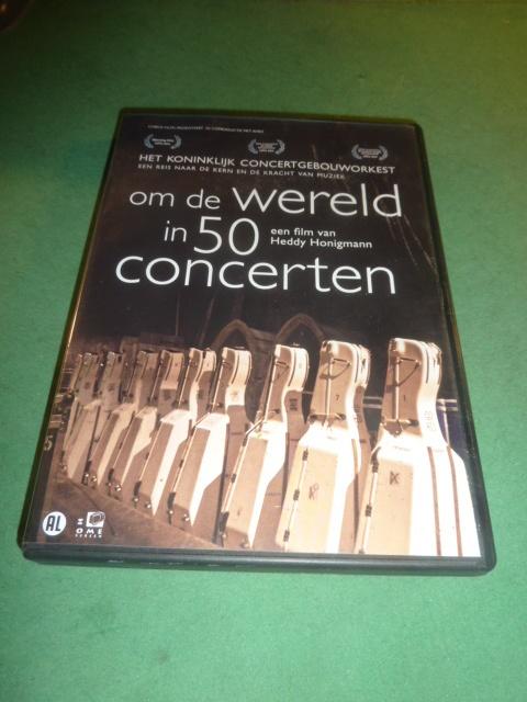 Om de wereld in 50 concerten Heddy Honigmann dvd, Cd's en Dvd's, Dvd's | Documentaire en Educatief, Zo goed als nieuw, Kunst of Cultuur