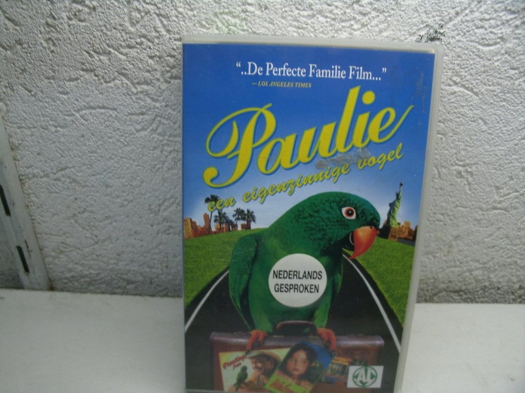 vhs 7a paulie een eigenzinnige vogel, Alle leeftijden, Ophalen of Verzenden, Zo goed als nieuw