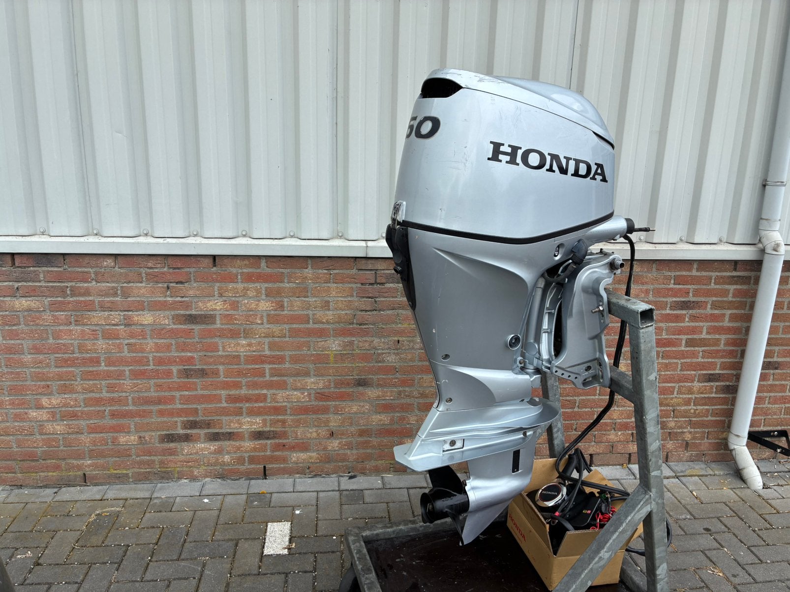 Honda 60 pk 4 takt EFI, bj 2019, Powertrim, vaarklaar !, Honda, Viertaktmotor, Ophalen of Verzenden, Info@acwatersport.nl