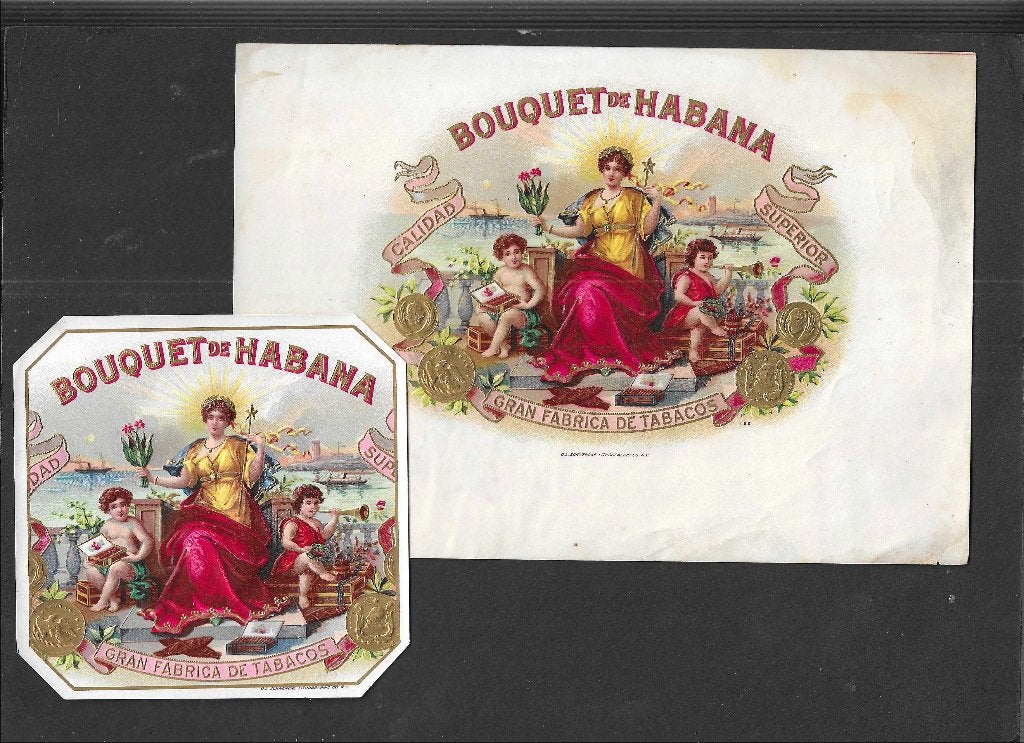 Etiket scan V5339, Verzamelen, Ophalen, Gebruikt, Sigarenbandjes