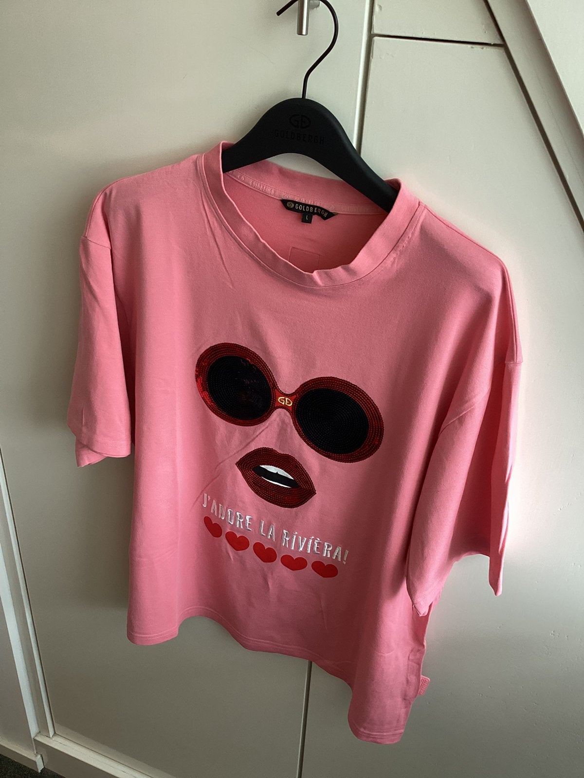 Goldbergh le soleil shirt L, Maat 42/44 (L), Ophalen of Verzenden, Zo goed als nieuw, Korte mouw