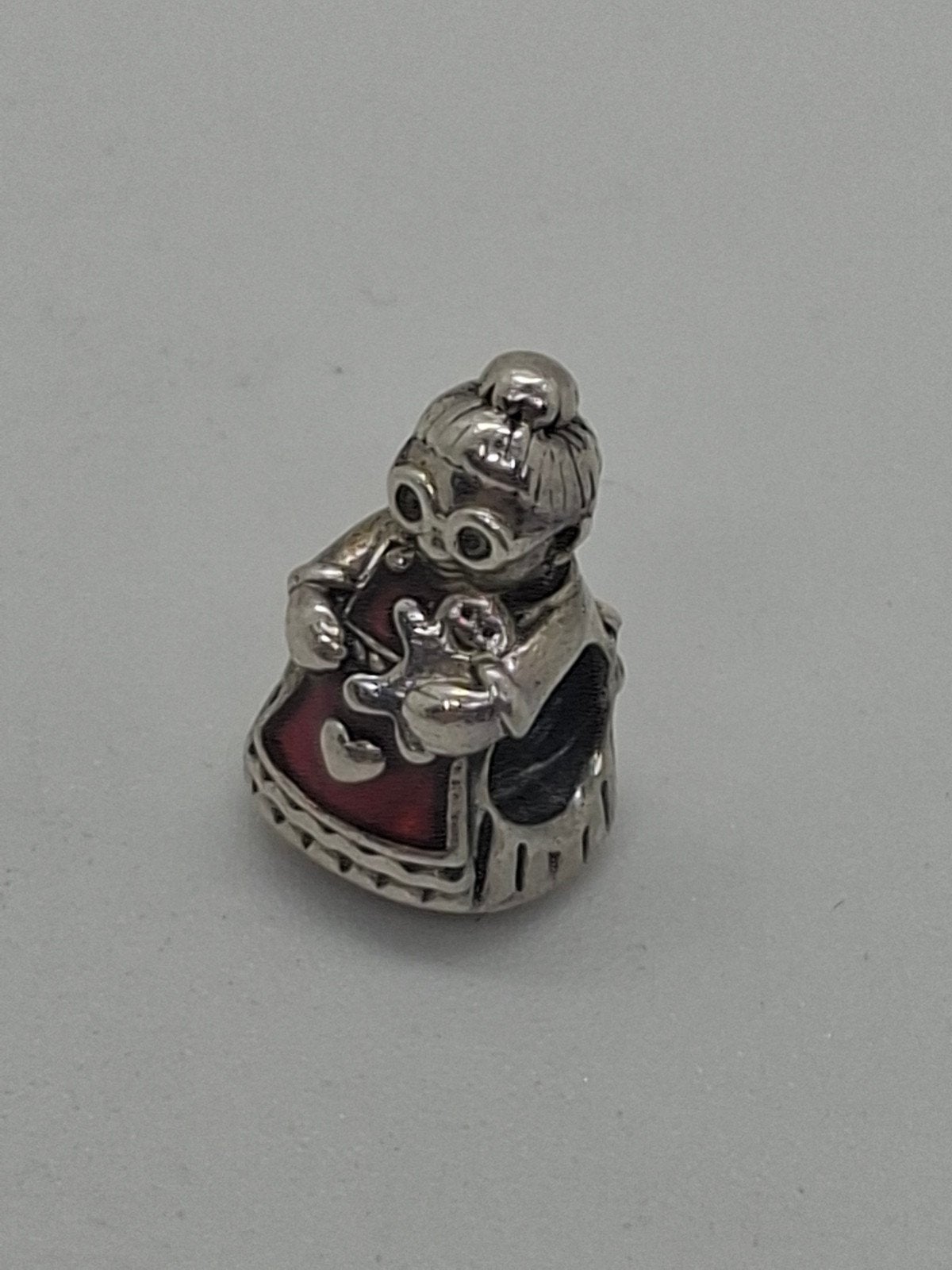 Pandora Kerstvrouw Bedel - Zilver ALE 925, 1 bedel, Ophalen of Verzenden, Zilver, Pandora