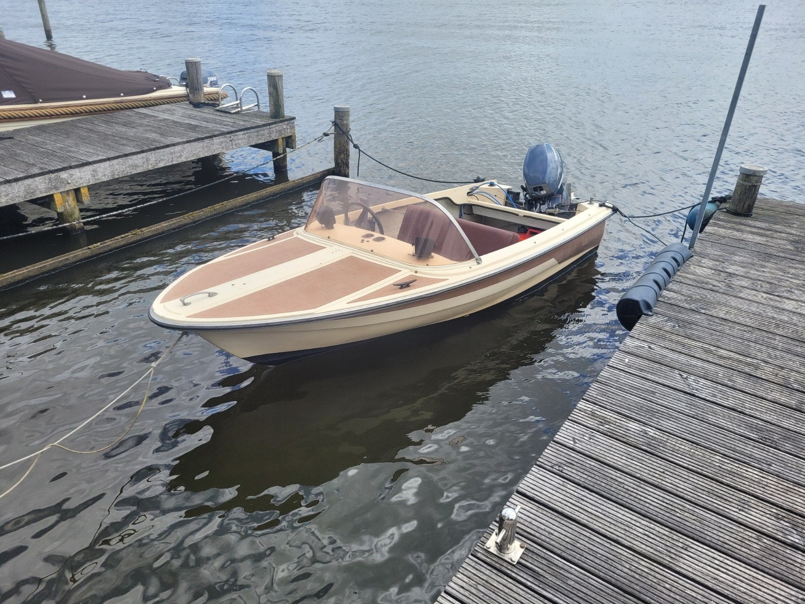 Retro Placom speedbootje met 8pk yamaha 4takt 
2 cilinder 
B, Ophalen, Gebruikt, Motor en Techniek, Motorboot