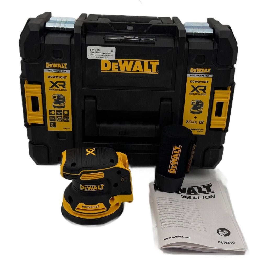 DeWalt DCW210 Type 10 Accu Excenterschuurmachine | Nieuw, Toulonselaan 72, Nieuw, Ophalen of Verzenden, Used products dordrecht