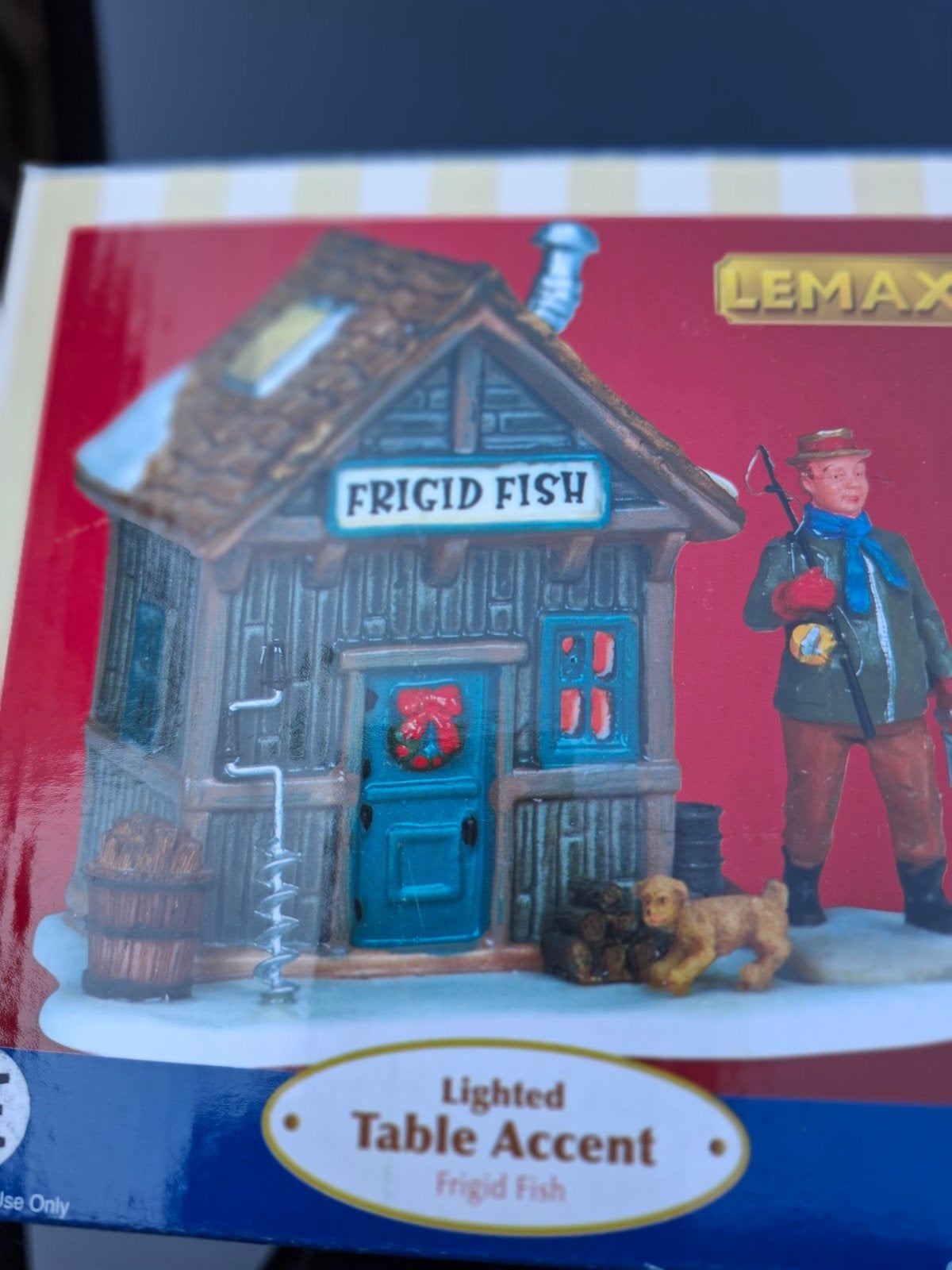 Lemax frisia fish en trout house, Ophalen, Zo goed als nieuw