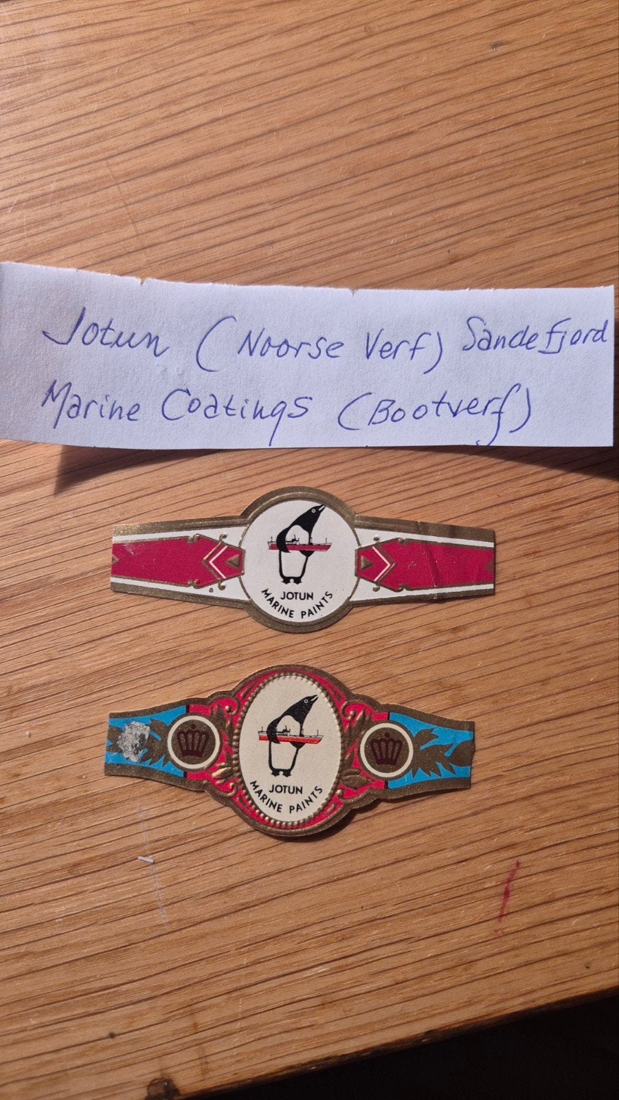 Sigarenbanden, Ophalen, Zo goed als nieuw, Sigarenbandjes