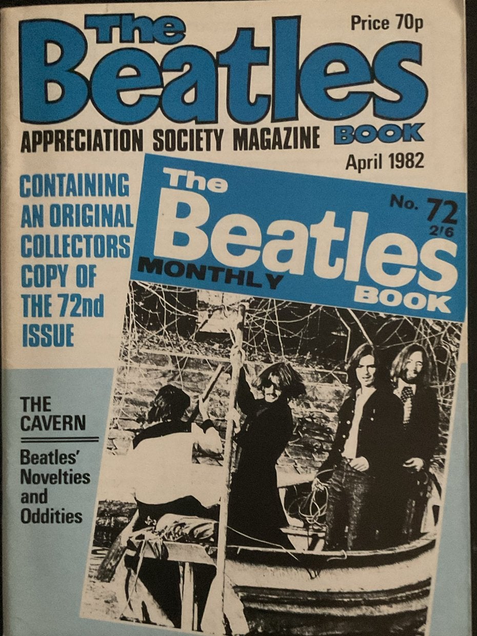 The Beatles Monthly Book - April 1982, Nr. 72, Boeken, Verzenden, Gelezen, Artiest
