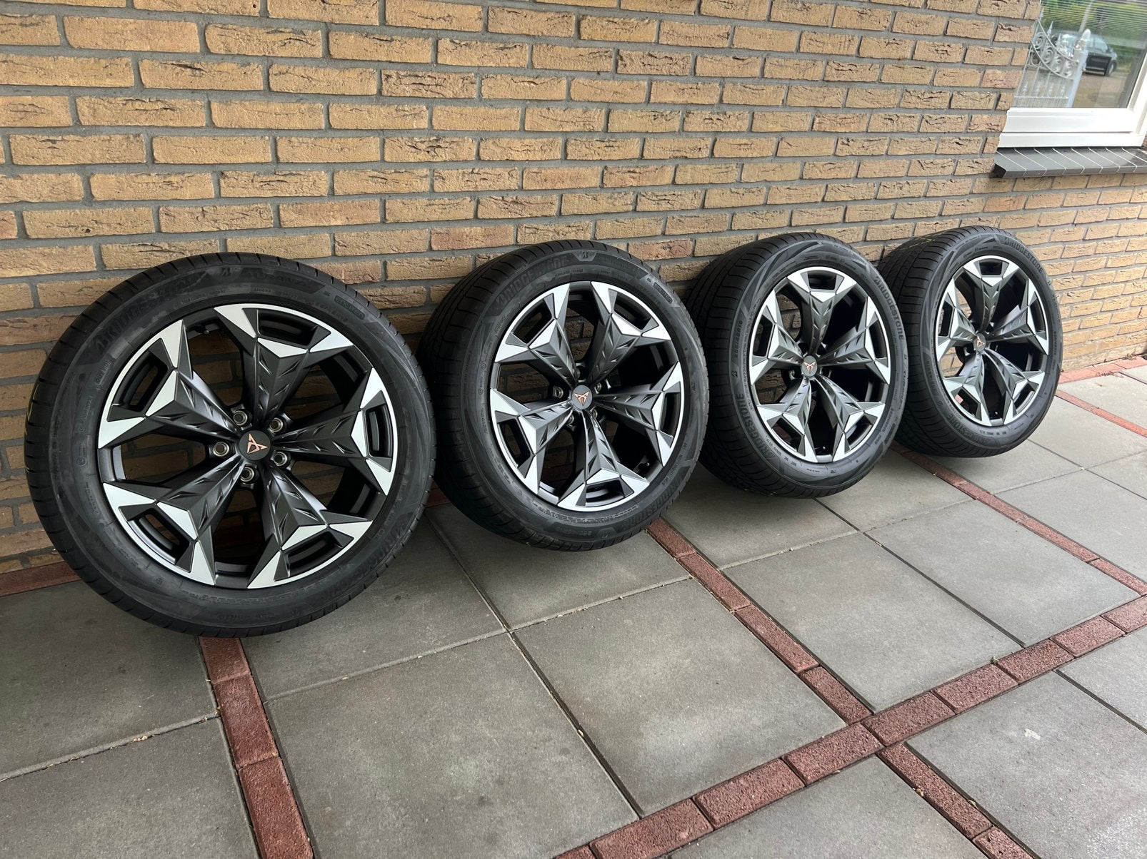 19 inch ORG cupra terramar velgen met banden 5x112, 255 mm, Banden en Velgen, Zomerbanden, Ophalen