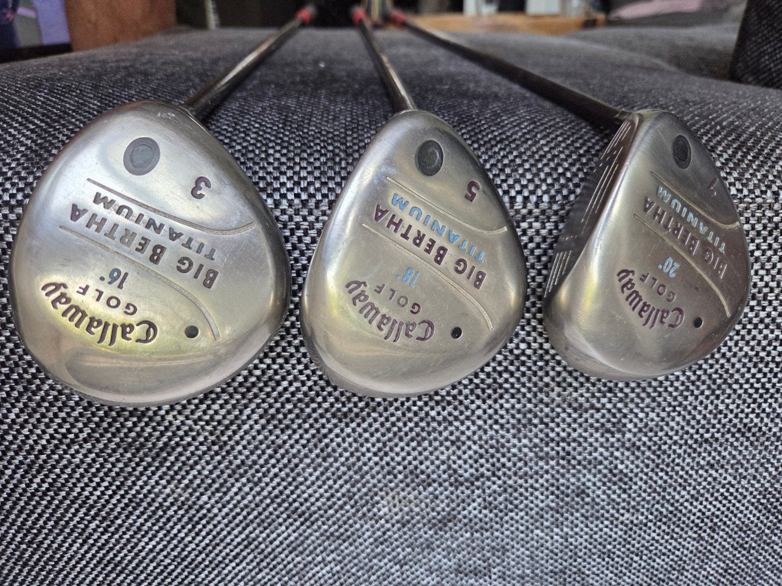 Callaway Fairway Woods | Womens | Forgiving | 3 - 5 - 7, Ophalen of Verzenden, Gebruikt, Club, Callaway