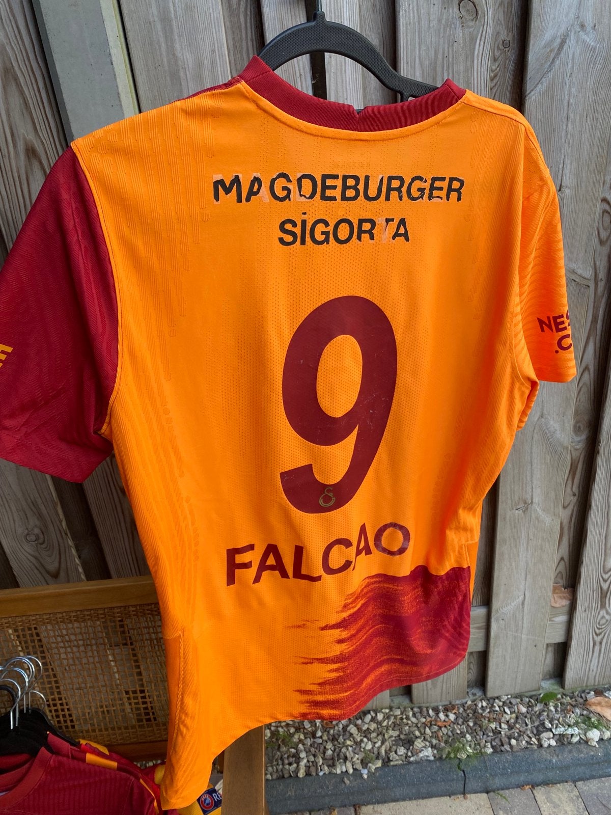 Galatasaray Vaporknjt 2020-2021 Falcao 9 Maat L, Maat 52/54 (L), Meerkleurig, Ophalen of Verzenden, Zo goed als nieuw