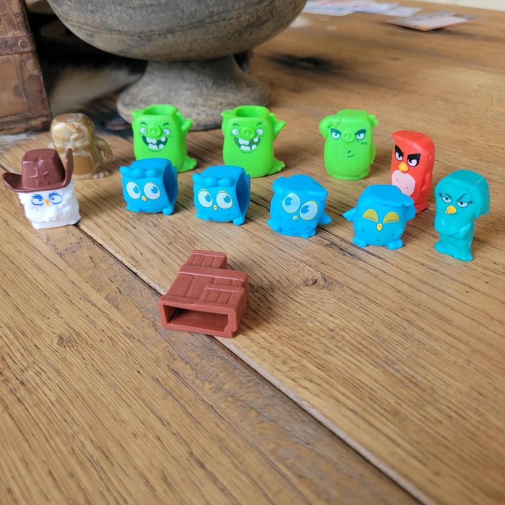 angry birds stapelfiguren, Verzamelen, Supermarktacties, Plus, Ophalen of Verzenden