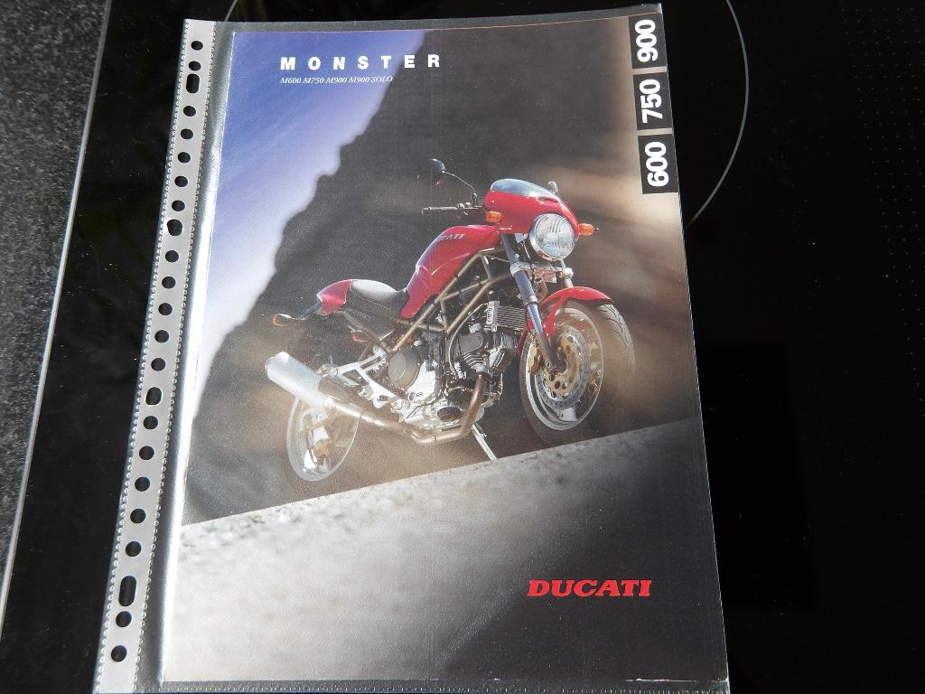 Folder Ducati Monster 600 750 900 900Solo, Verzenden, Ducati