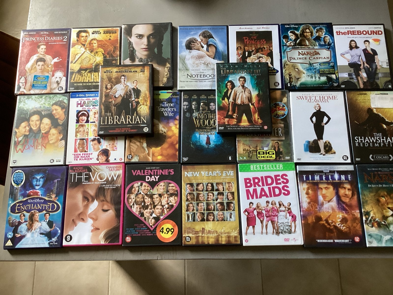 Grote collectie  en dvd's - Diverse genres, Cd's en Dvd's, Dvd's | Overige Dvd's, Nederlands, Ophalen of Verzenden, Vanaf 12 jaar