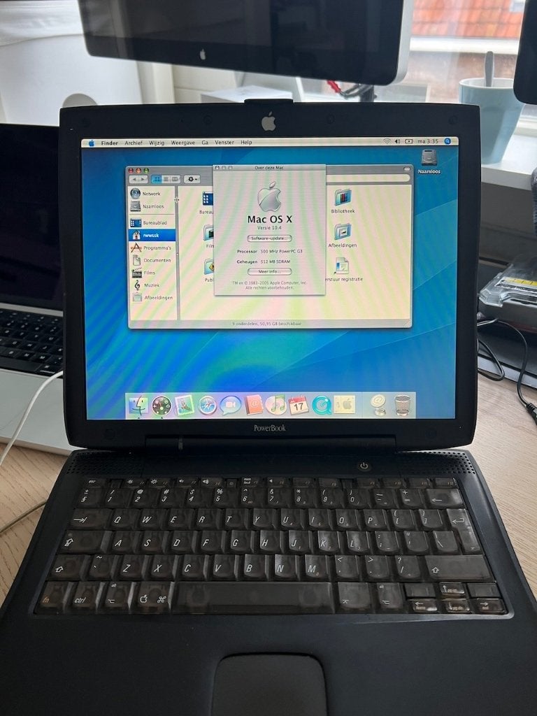 Apple PowerBook G3 "Pismo" 500 MHz (2000), Computers en Software, Vintage Computers, Ophalen of Verzenden, Apple