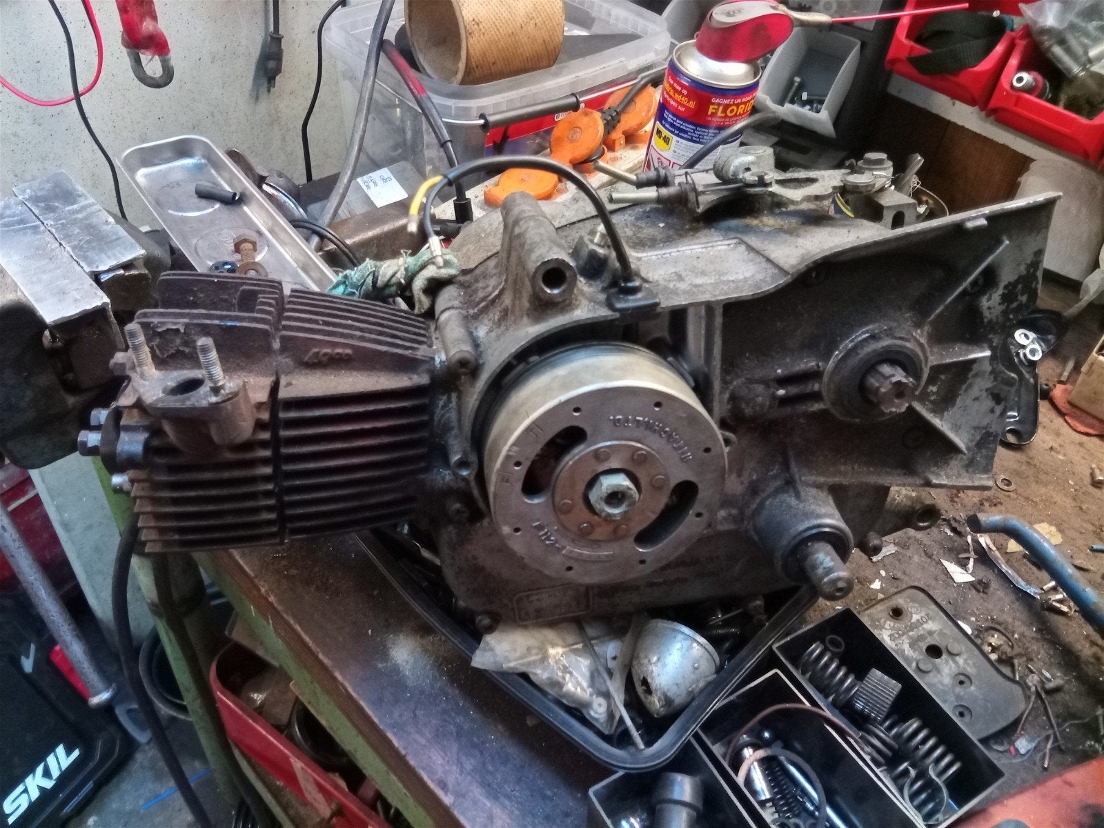 Honda 4 takt bromfiets C310 C320 PC50 C50 C100 onderdelen, Verzenden, Gebruikt, Overige typen, Overige merken